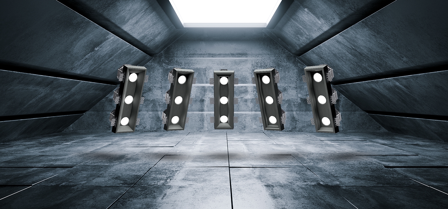 Triple Bulb Luminaires - GC380XT & GC381XT & GC382XT & GC383XT Series 4