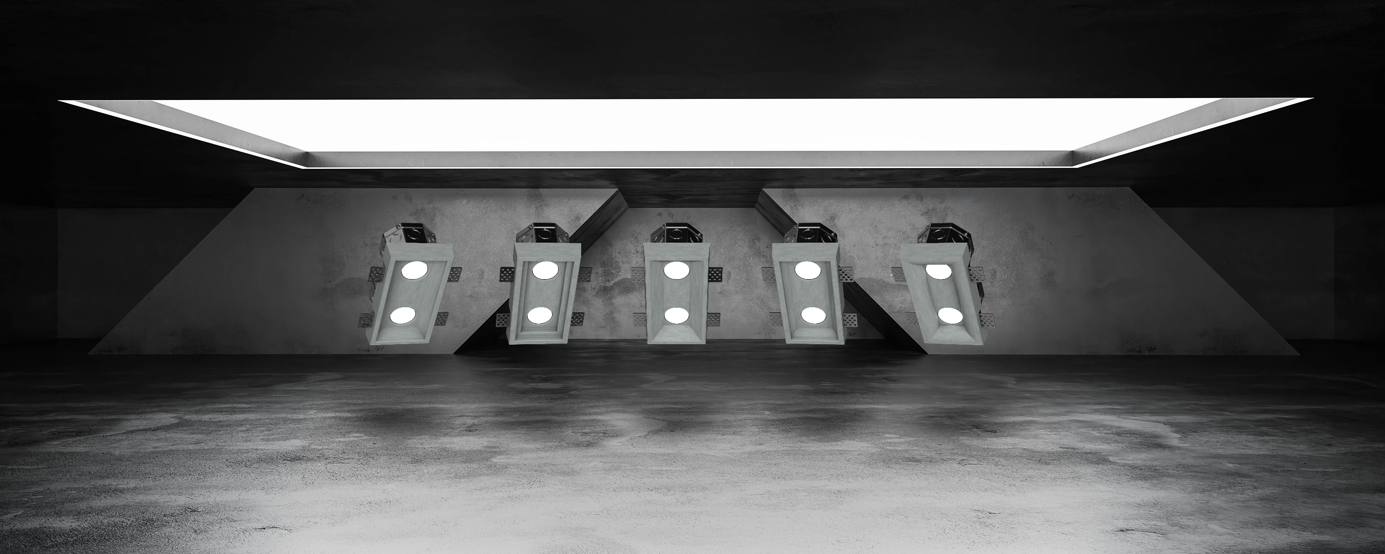 Double Bulb Luminaires - GC250XD & GC251XD & GC252XD & GC253XD Series 5