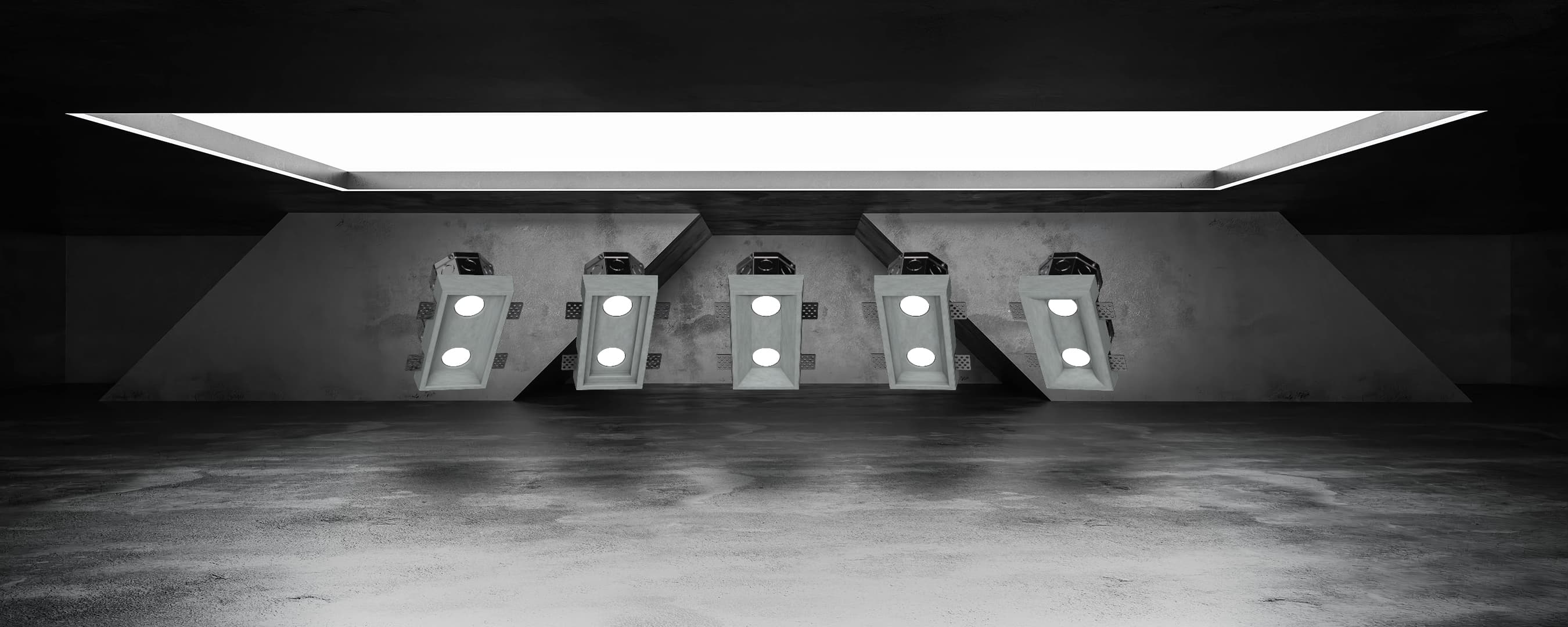 Double Bulb Luminaires - GC250XD & GC251XD & GC252XD & GC253XD Series 5